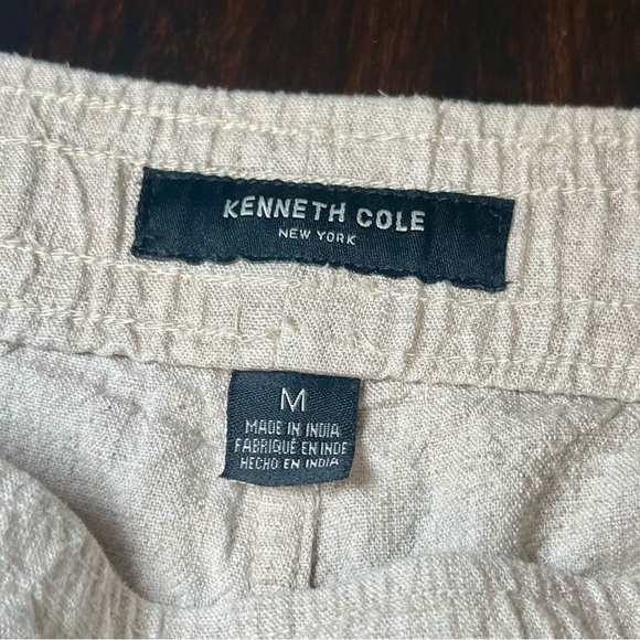 Kenneth Cole Women Cream Cargo Shorts Lightweight Cotton - Picture 3 of 8